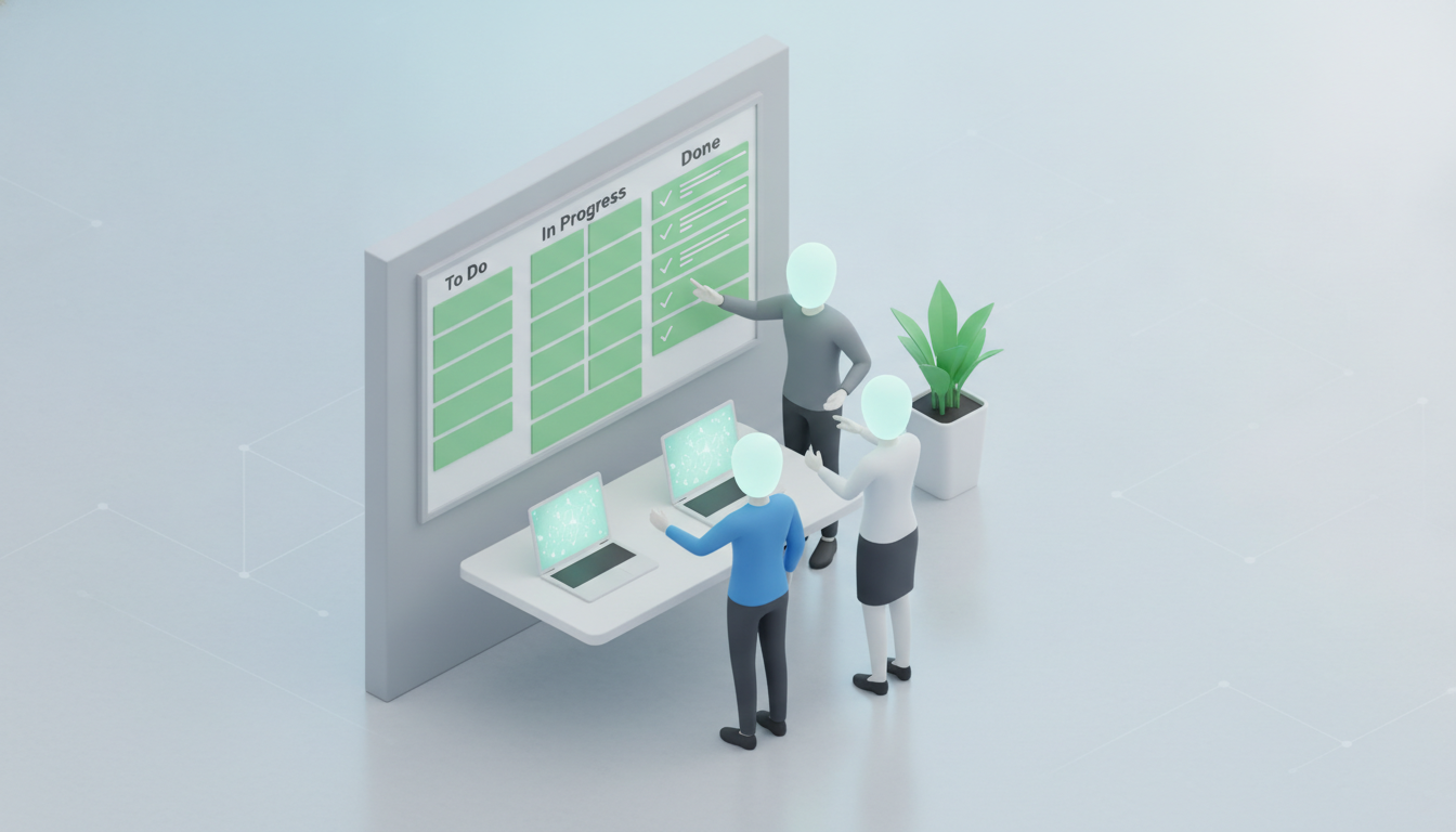 Um backlog organizado é o primeiro passo para o sucesso da sprint. Fonte: Geração Agile com IA.